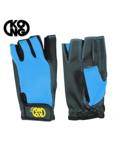 pop gloves (azul-negro) - guantes para via ferrata - kong