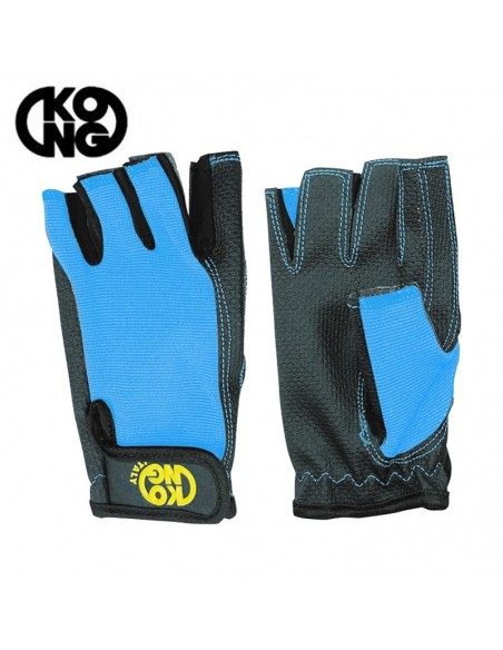 pop gloves (azul-negro) - guantes para via ferrata - kong