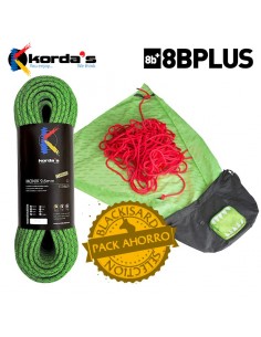 pack monik 9,6mm (70m) + bolsa stu - korda's / 8b+