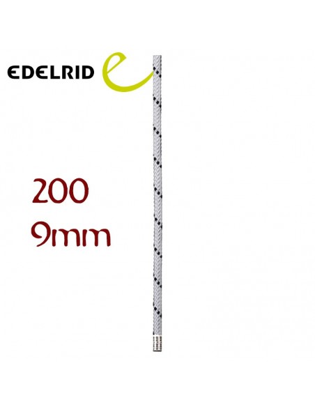 performance static 9mm (200m) snow - cuerda semiestatica - edelrid