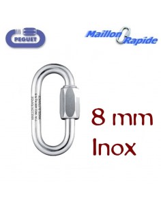 maillon corto inoxidable 8mm - peguet