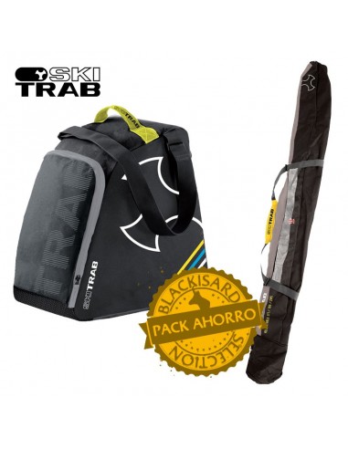pack attivo ski + boot bag - pack de bolsa para botas y esquis - ski trab