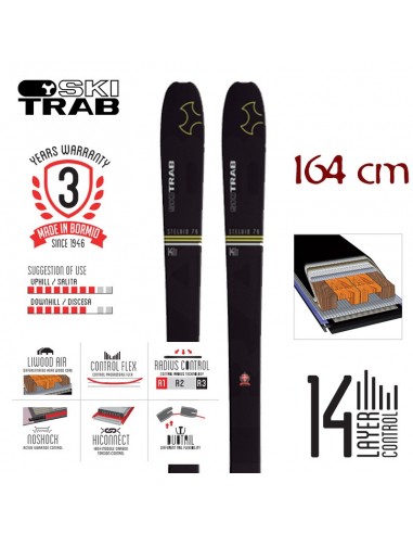 stelvio 76 (164cm) - esquí de travesía - ski trab
