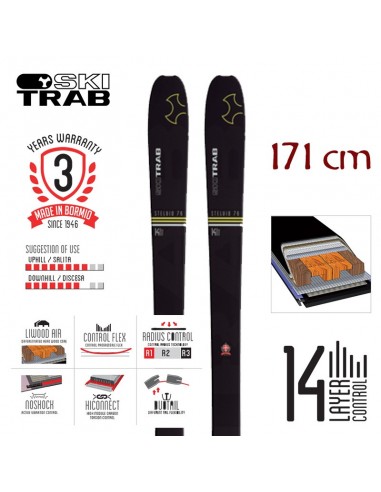 stelvio 76 (171cm) - esquí de travesía - ski trab
