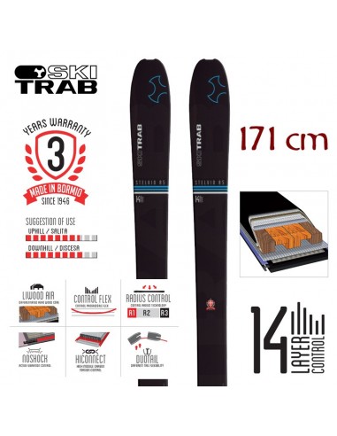 stelvio 85 (171 cm) - esquí de travesía - ski trab