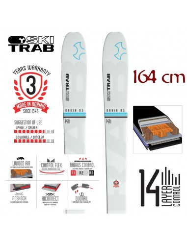 gavia 85 (164cm) - esquí de travesía - ski trab