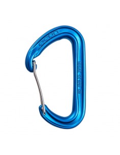 hawk wire azul - mosquetón alambre pequeño y ligero - ocun 2