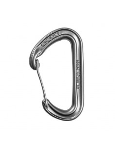 hawk wire gris - mosquetón alambre pequeño y ligero - ocun 2