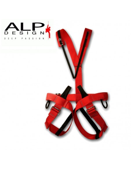 compact - arnés completo espeleología (talla única) - alp design