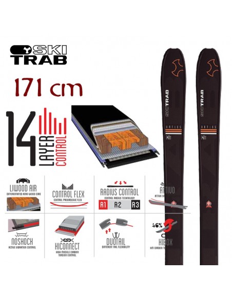 ortles (171cm) - esquí de travesía - ski trab