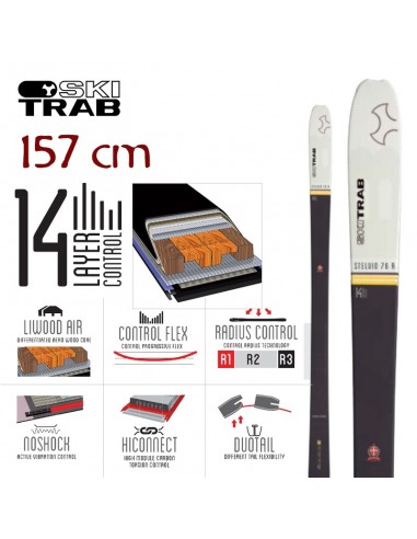 stelvio rental 76 (157 cm) - esquí de travesía - ski trab