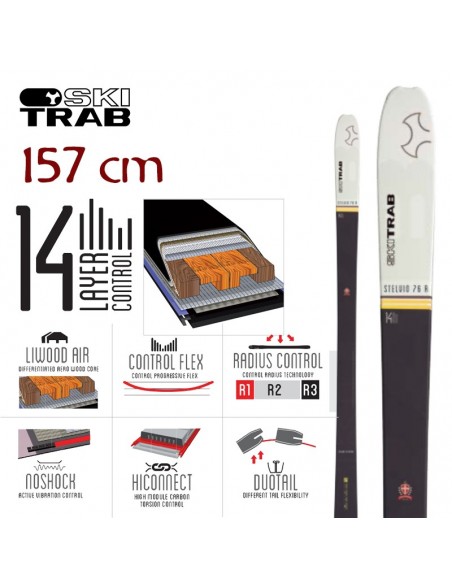 stelvio rental 76 (157 cm) - esquí de travesía - ski trab