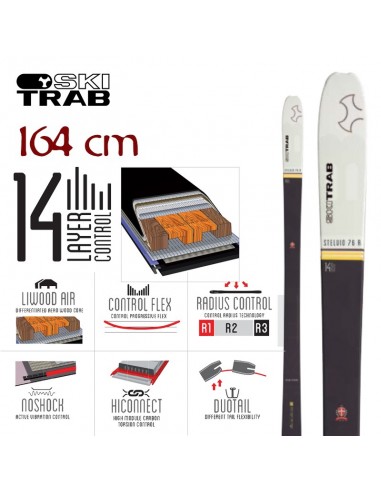 stelvio rental 76 (164 cm ) - esquí de travesía - ski trab