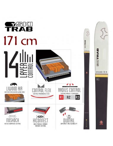 stelvio rental 76 (171cm) - esquí de travesía - ski trab