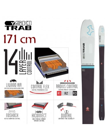 stelvio rental 85 (171 cm) - esquí de travesía - ski trab