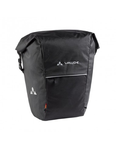 road master roll-it waxed (black) - bolsa para bicicleta 18+4l - vaude