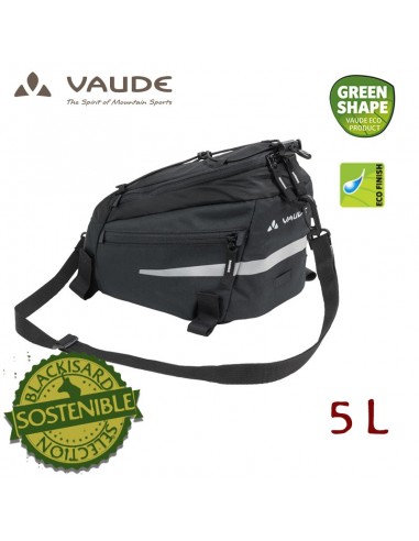 silkroad s (black) - bolsa para bicicleta 5l - vaude