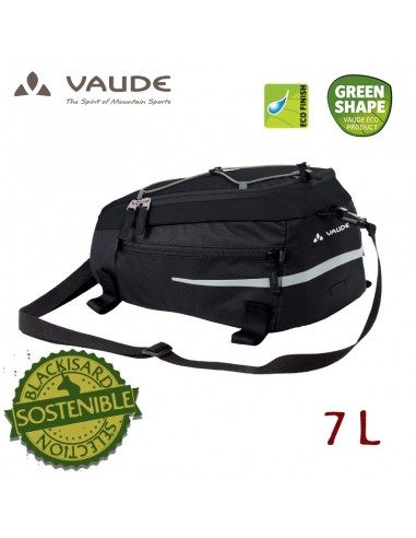 silkroad m (black) - bolsa para bicicleta 7l - vaude