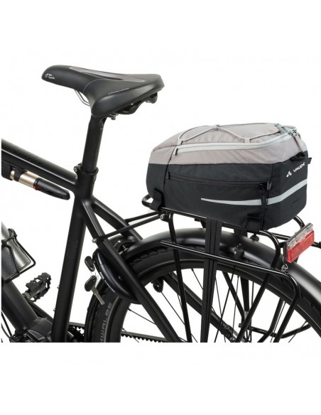 silkroad m (black) - bolsa para bicicleta 7l - vaude