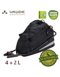 off road bag s (black) - bolsa para bicicleta 4+2l - vaude