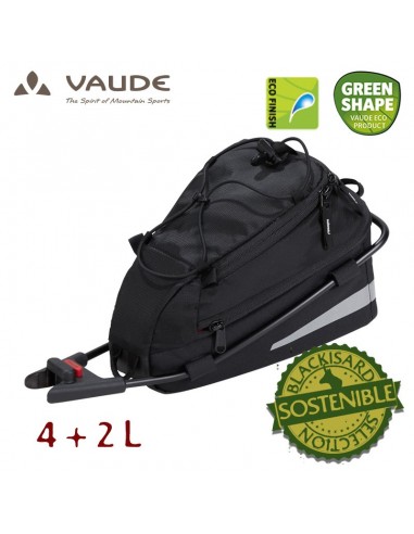 off road bag s (black) - bolsa para bicicleta 4+2l - vaude