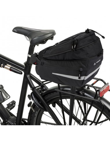 off road bag m (black) - bolsa para bicicletas 7+3l - vaude