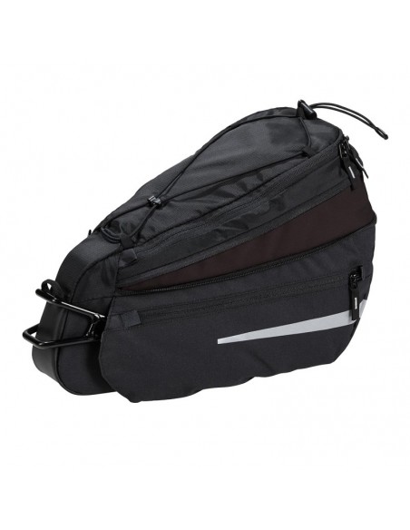off road bag m (black) - bolsa para bicicletas 7+3l - vaude