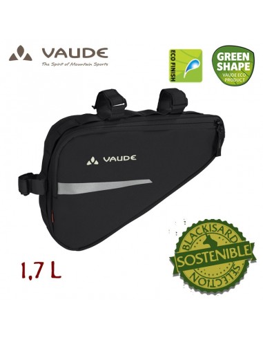 triangle bag (black) - bolsa triangular para sillín de 1,7l - vaude