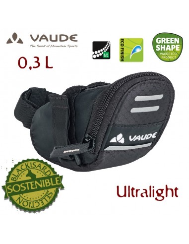 race light s - alforja para sillín de 0,3l - vaude