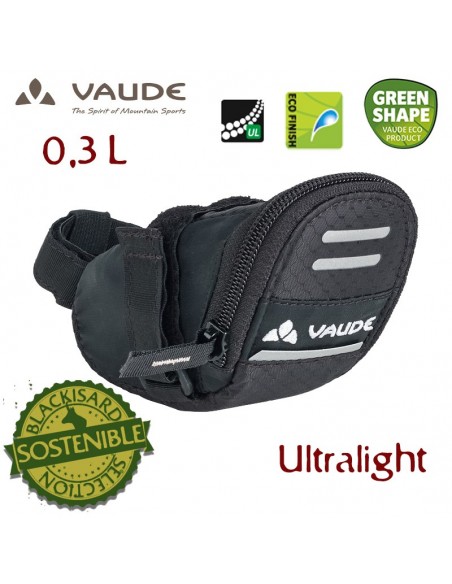 race light s - alforja para sillín de 0,3l - vaude