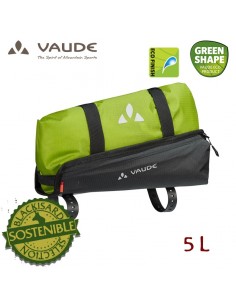 trailguide (black/green) - bolsa impermeable 5l - vaude