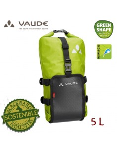 trailmulti (black/green) - bolsa impermeable 5l - vaude