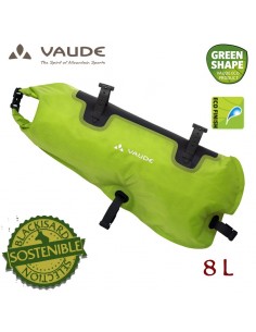 trailframe (black/green) - bolsa impermeable de 8l - vaude
