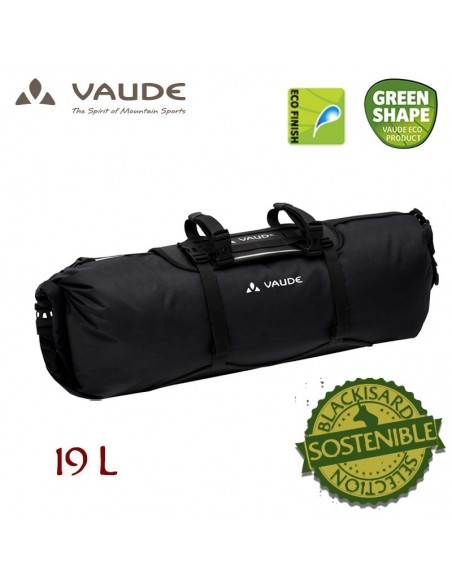 trailfront (black) - bolsa impermeable de 19l - vaude