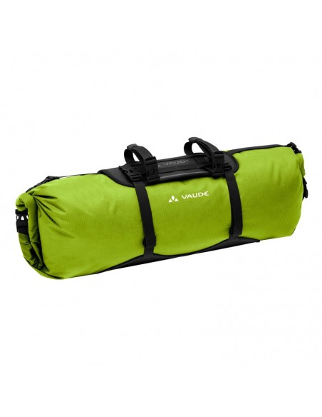 trailfront (black/green) - bolsa impermeable de 19l - vaude