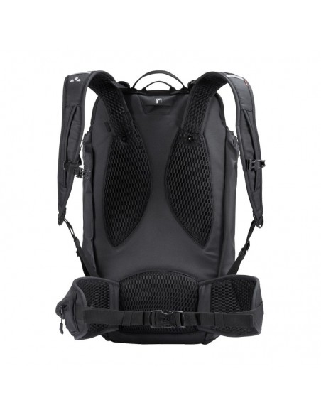 trailpack (black/green) - mochila para bicicleta de 27l - vaude