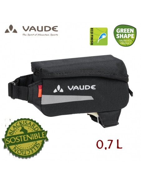 carbo bag - bolsa de tubo para cuadro manillar de 0,7l - vaude