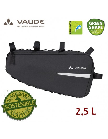 frame bag - bolsa para cuadro de bicicleta 2,5l - vaude
