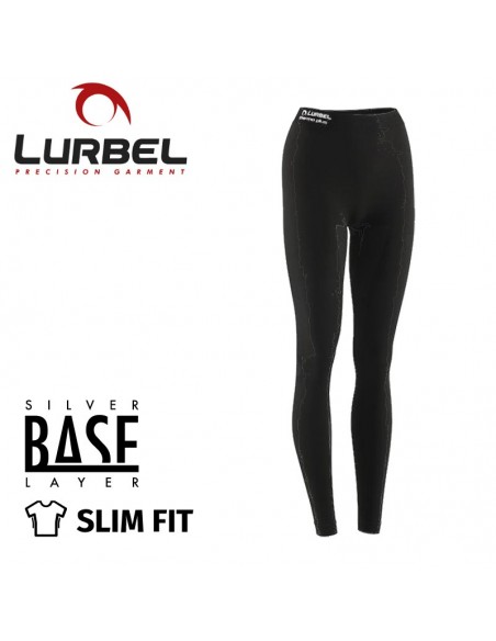 alaska pants women (black) - mallas térmicas mujer - lurbel