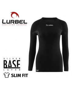 alaska long sleeves women (black) - camiseta térmica mujer - lurbel