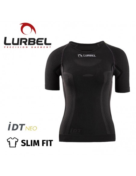 cristallo short sleeves women (dark grey) - camiseta termorreguladora de mujer - lurbel