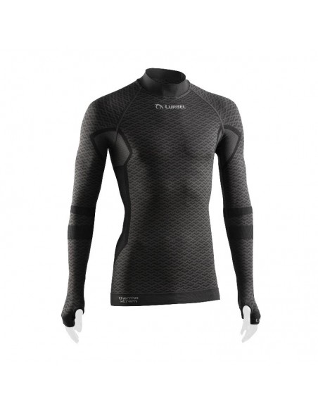 pack volcano (dark grey) - camiseta y malla térmica extrema con idt - lurbel