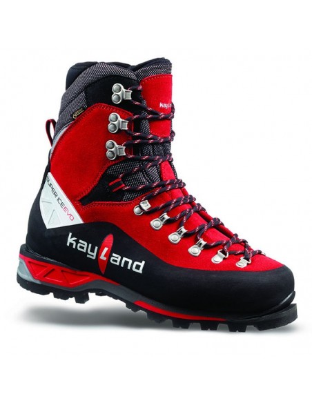 super ice evo (black/red) - botas de alpinismo - kayland