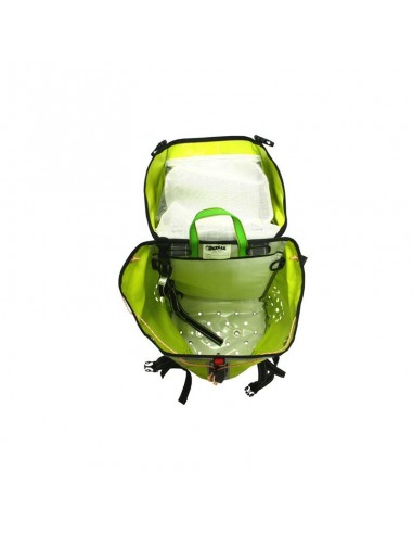 pack canyon guide lady + petate chichin verde - botas + petate barranquismo mujer - bestard / rodcle