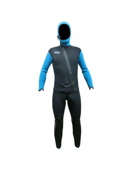 pack riolan + gorgonchon azul - traje de neopreno y petate barranquismo - seland / rodcle