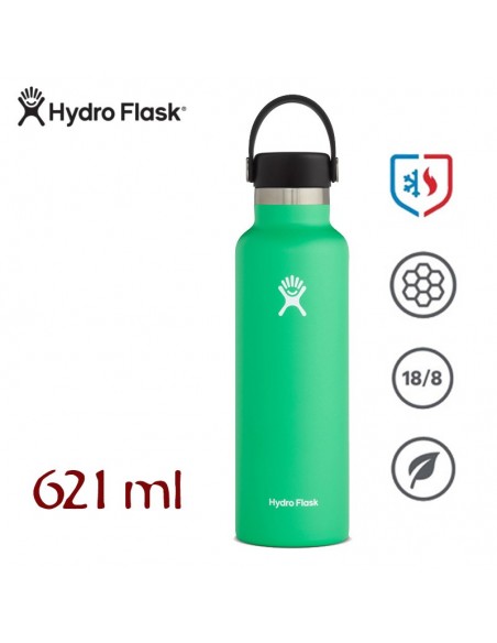 standard mouth bottle 21 oz (spearmint) - termo doble pared acero inoxidable - hydroflask