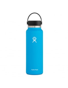 wide mouth with flex cap 40 oz (pacific) - termo doble pared acero inoxidable - hydroflask 2