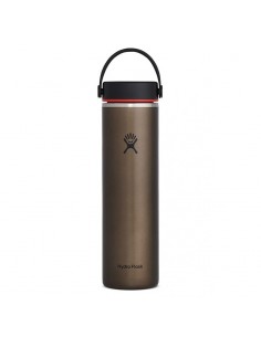 wide mouth light weight 24 oz (obsidian) - termo doble pared acero inoxidable - hydroflask 2