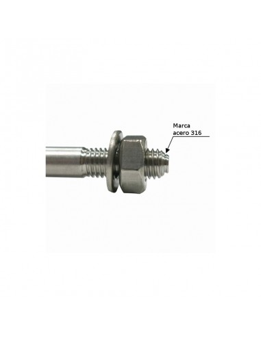 pack 10 tornillos expansión inox. m10 x 86 mm - raumer