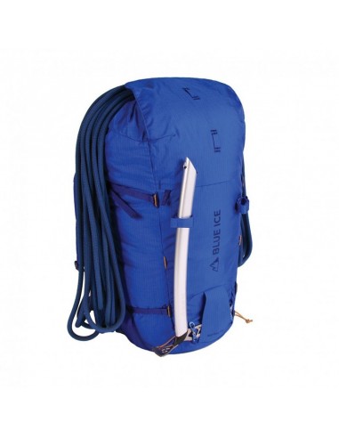 pack mochila warthog 45l (turkish blue) + crampones sarken - blue ice / petzl